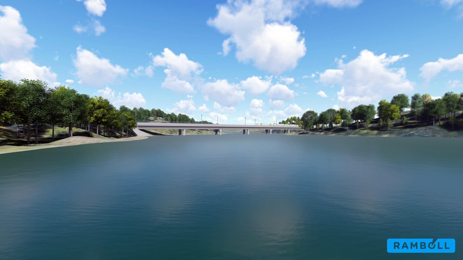 Espoo-Salo-oikorata, Hirsijärvi